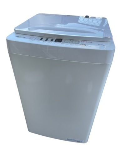 Hisense 5.5kg 洗濯機 2021年製 HW-E5504 0427-20