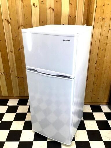 冷蔵庫　アイリスオーヤマ　AS3IRSD-128-W 2020年製　118L　ホワイト　2ドア
