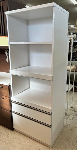 CRAFT KOGA/クラフト コガ レンジボード 食器棚 ハイタイプ 70OPアリストⅡ WH【ユーズドユーズ名古屋天白店】 J2524 8026円