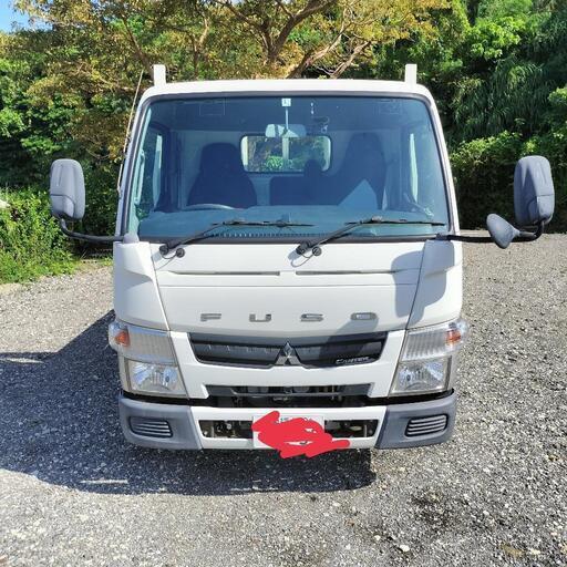 三菱キャンター２ｔロング、車検なし❗