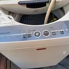 SHARP 洗濯機　5.5kg Ag + イオンコート　穴なし槽