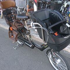 サイクル 3人乗り自転車 ママチャリ 子供乗せ 20インチ 3段ギア 