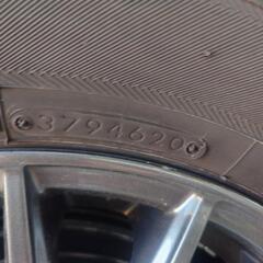 4月中に限り20000円→18000円　溝あり　２０年製　約２シーズン使用　TOYO✕VELVA ヴェルヴァ　サマータイヤ✕ホイール　セット　195/65 R15