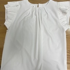 韓国製　ホワイトシャツ　Mサイズ
