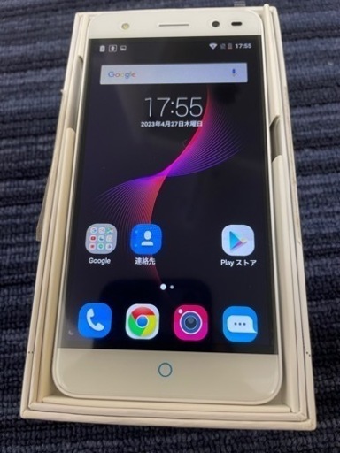 【未使用品】値下げしました　ZTE BLADE V7 LITE シルバー