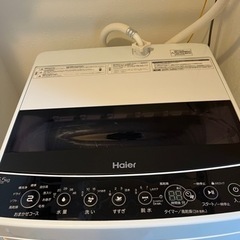 2019年製haier5.5kg洗濯機
