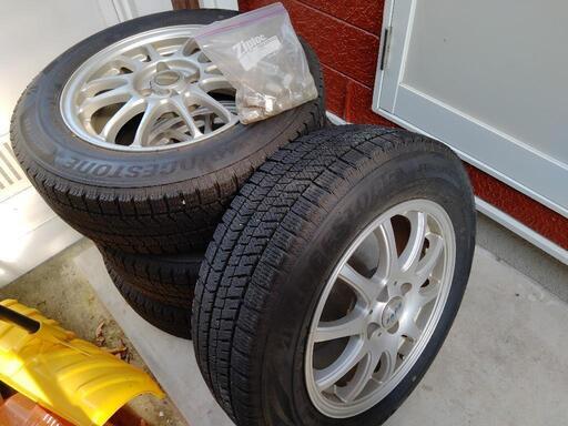スタッドレスタイヤ 185/65R15　BRIDGESTONE　＋おまけスペアタイヤ スタッドレスタイヤ 185/65R15 BRIDGESTONE ＋おまけスペアタイヤ