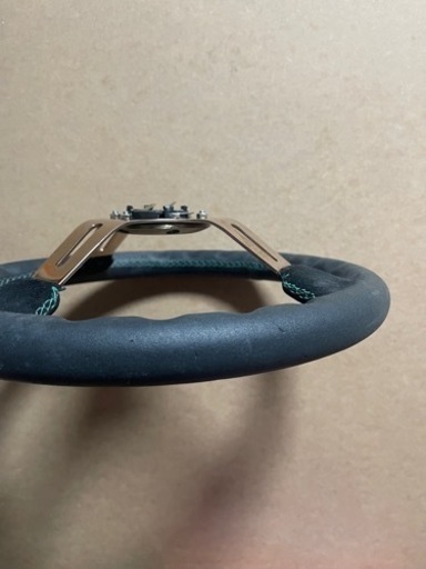 美品　NRG ブラックレザー　35Φ ステアリング　USDM 即納 美品 NRG ブラックレザー 35Φ ステアリング USDM 即納 2025年最新