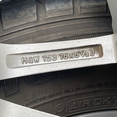 20ヴェルファイア 215/65R16 6.5J +38 114.3 16インチ スタッドレス