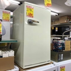 エスキュービズム WRD-1085W レトロ冷蔵庫　美品！