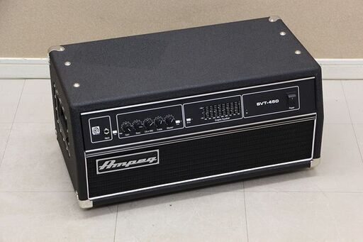 AMPEG SVT-450HJ プロ用BASS AMP ベースアンプ 出カ450W 動作未確認 (P1585sktrY)