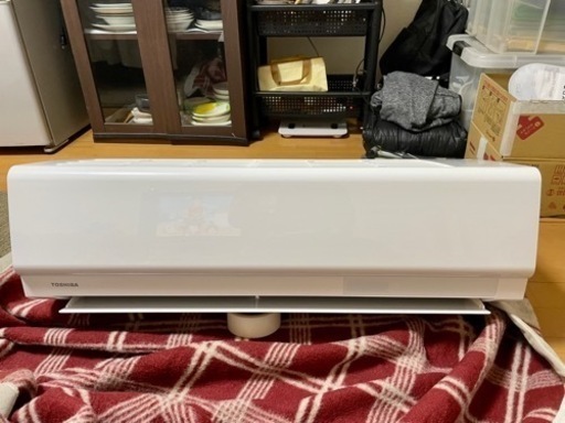 [美品]TOSHIBA冷暖房6畳用RAS-F221P_2020年製
