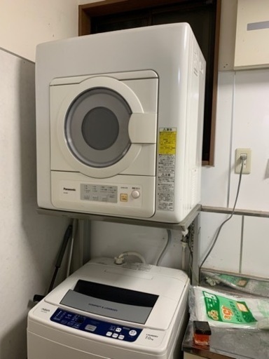 パナソニック電気衣類乾燥機(架台付き) 8550円