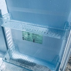 ET2107番⭐️ツインバードノンフロン2ドア冷凍冷蔵庫⭐️2021年式