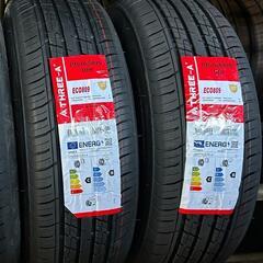 🌞195/65R15⭐工賃込み！新品未使用！プリウス、ノア、ヴォクシー、エスクァイア、アイシス、ウィッシュ、オーリス、カローラフィールダー、セレナ、アクセラ、インプレッサ等に！THREE-A製サマータイヤ入荷しました🌞