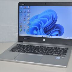 中古良品ノートPC Windows11+office 爆速SSD256GB HP Probook 430 G6