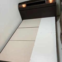 【受付終了】ニトリ　ダブルベッドフレーム