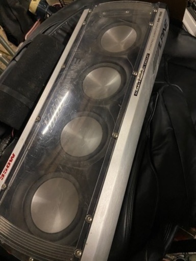 アルパイン サブウーファー SWE-1900 中古