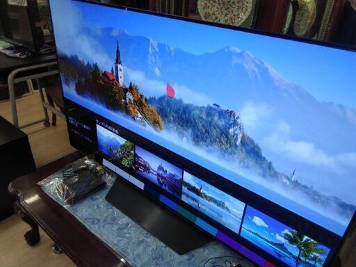 55型 有機EL  (4kより画質上) 超省エネ 高画質 高性能 スマート テレビ  液晶テレビ より画質良いです。
