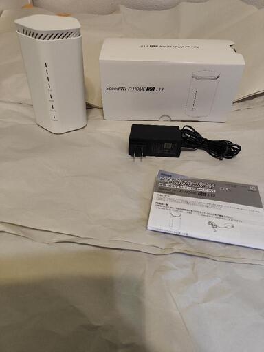 Speed Wi-Fi HOME 5G L12 ホームルーターNEC