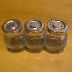【取引成立】【中古】IKEA スパイス瓶3つ　ガラス