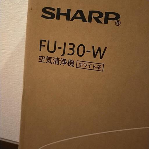新品　プラズマクラスター　HARP FU-J30-W