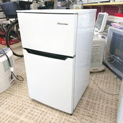 5/20ハイセンス/Hisense 冷蔵庫 HR-B95A 2018年製 93L 家電