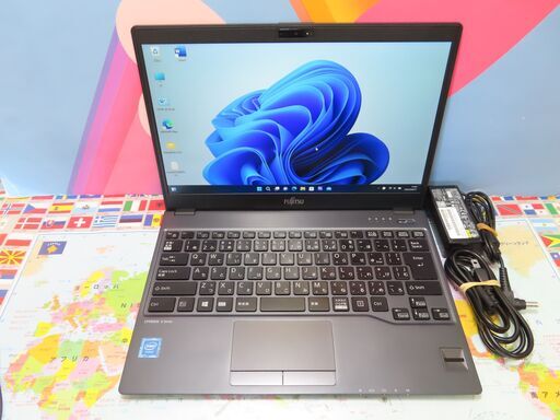 JC0431 富士通 LIFEBOOK U938/S 13.3型 軽量 ノートパソコン 極美品 office2019