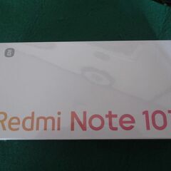 Redmi Note 10T 未開封・未使用  領収書有