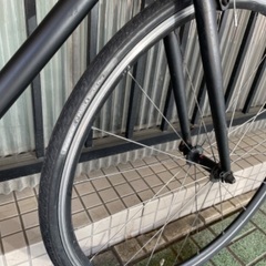 🔹ピストバイク🔹 マットブラック Rホイール H PLUS SON