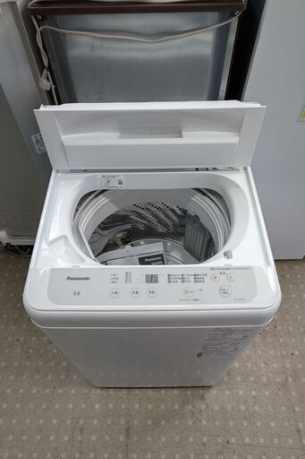 安心の分解洗浄済Panasonic5.0kg洗濯機 2022年製 保証有り【愛千142】