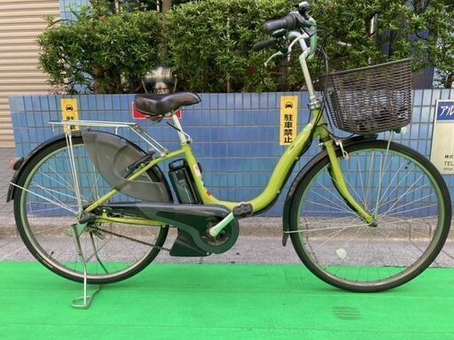 【ジャンク品】電動アシスト自転車　YAMAHA PAS Natura 2016年モデル　グリーン