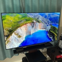 REGZA 東芝　55x930 有機EL 4Kテレビ台付き