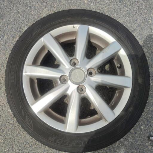 アルミホイール(Linz A18)とタイヤ(DUNLOP / YOKOHAMA)のセット