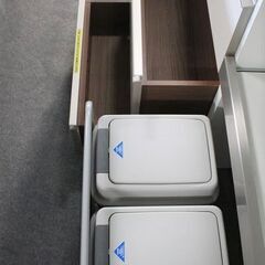 綾野製作所/AYANO キッチンボード 幅120 モイス ダストボックス 