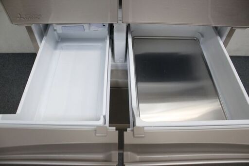 三菱/MITSUBISHI MR-WX52G-C 6ドア冷凍冷蔵庫 517L フレンチドア WX