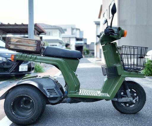 ミニカー登録　ジャイロX　オリーブ　HONDA