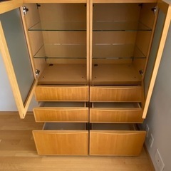 値下げ 早い者勝ち　【arflex】アルフレックス コンポーザー ガラスキャビネット