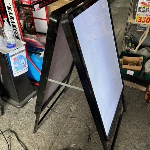A型看板　ライトパネル　A型LEDグリップスタンド