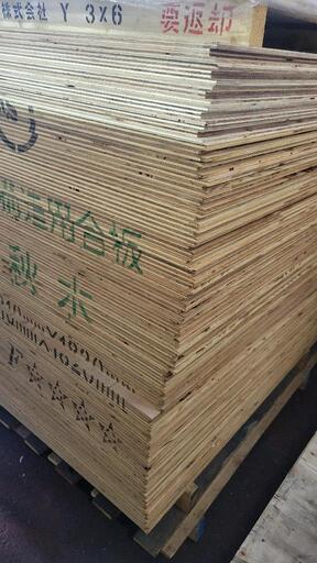 針葉樹合板24mm  実付き