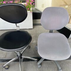 事務椅子、シンプル椅子セット