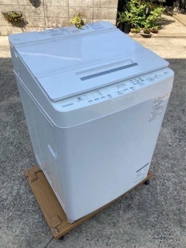TOSHIBA 東芝☆２０１８年 全自動洗濯機 10キロタイプ AW-10SD7 付属品 ...