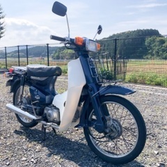 【売約済み】スーパーカブ50 角目カブ セル付き 4速 50cc 実働