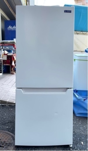 【早い者勝ち】ヤマダセレクト 2ドア冷蔵庫 117L 右開き ホワイト 2019年製