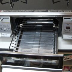 ガステーブル プロパンガス 2016年製 幅59cm 両面焼き リンナイ RTS62WKR-L 左強火 LPガス Rinnai 札幌市 清田区 平岡