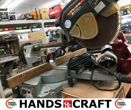 日立　C12FS　スライドマルノコ　業務用　中古品　【ハンズクラフト宜野湾店】