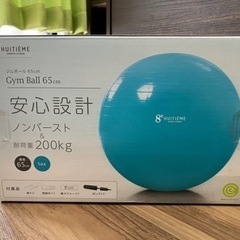 【ネット決済】【新品】バランスボール ジムボール 65cm