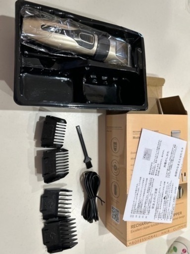 決定しました。【未使用品】電動バリカン