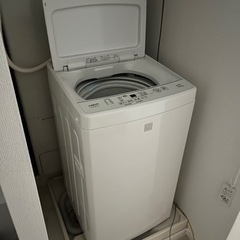 【ネット決済】値下げ！全自動洗濯機AQUA 5.0kg【2020...