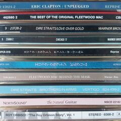 オーディオ CD コレクション。 76枚のCD